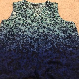 Apt. 9 women’s button down sleeveless top XL